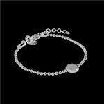 Sterling Silver Disc Bracelet