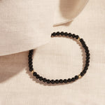 Black Onyx Bracelet W/YG Beads