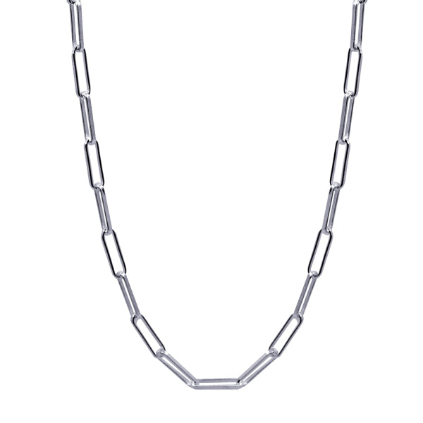 SS Paperclip Necklace