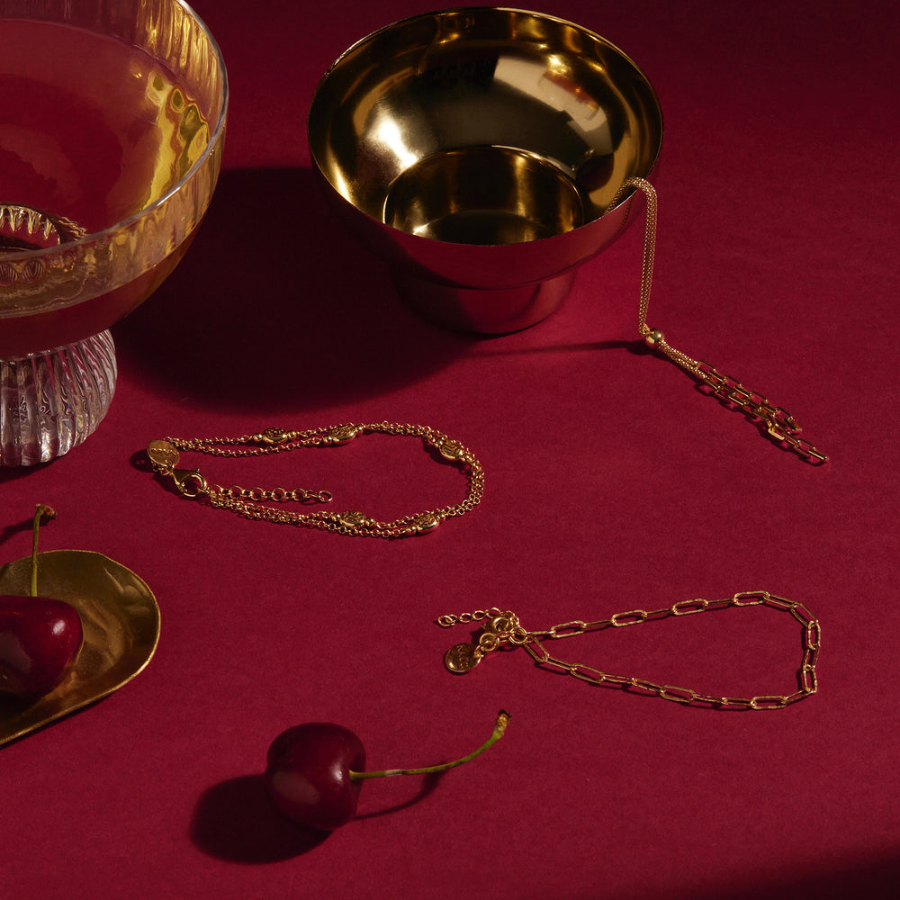 Najo Gold Rivière 18.5cm + 3cm Ext Bracelet