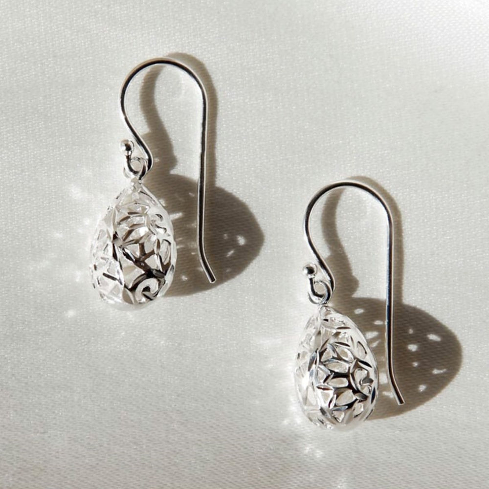 Najo Silver Boobelah Drop Earrings
