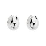 Najo Silver Mode Huggie Earrings