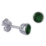 SS Birthstone Earrings - May