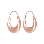 Sterling Silver Rose Gold Plated Earrings
