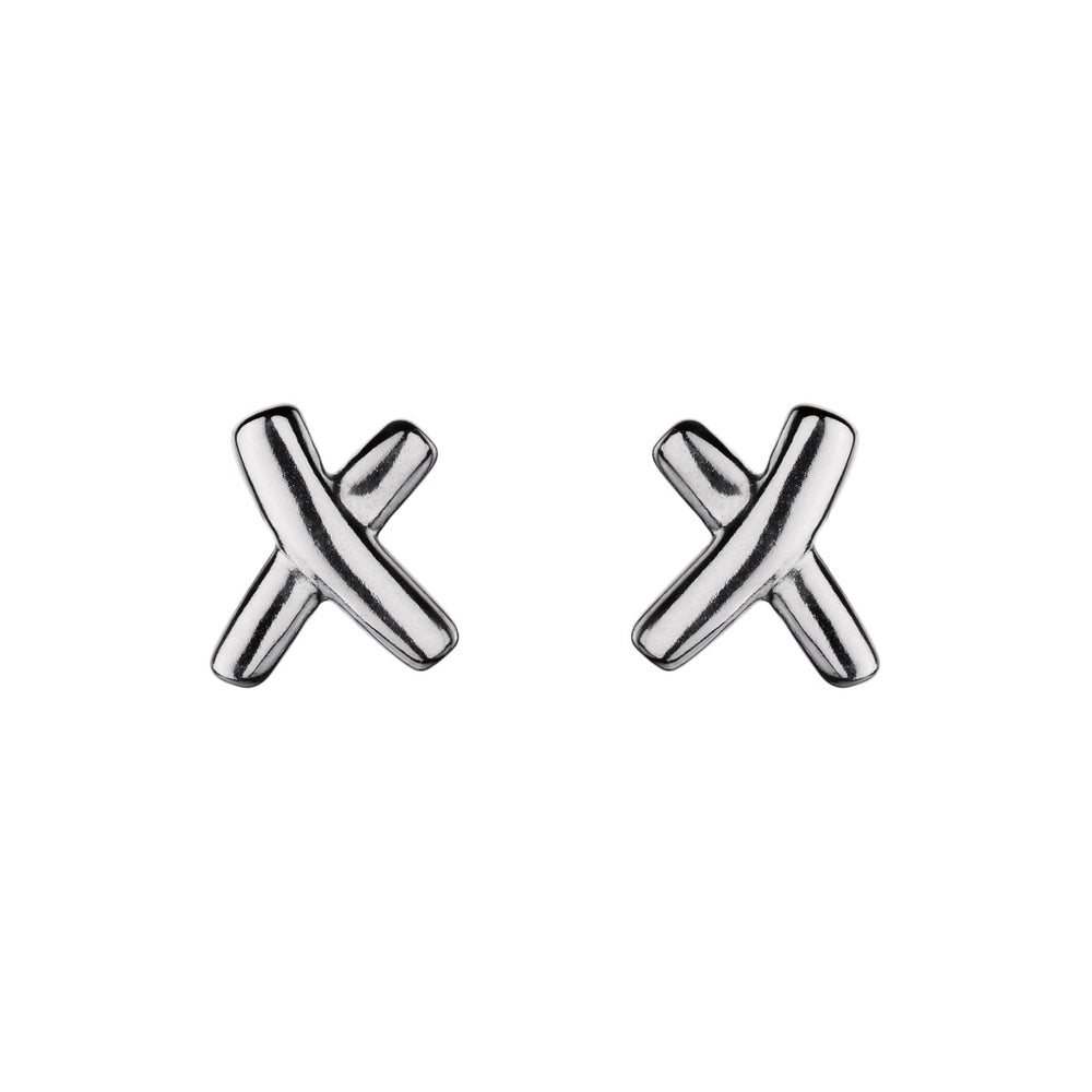 SS Cross Earrings