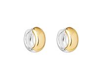 Huggie 2- Tone Earrings