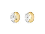 Huggie 2- Tone Earrings