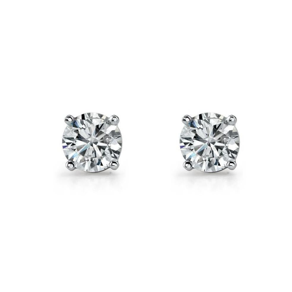 SS CZ Claw Set Studs