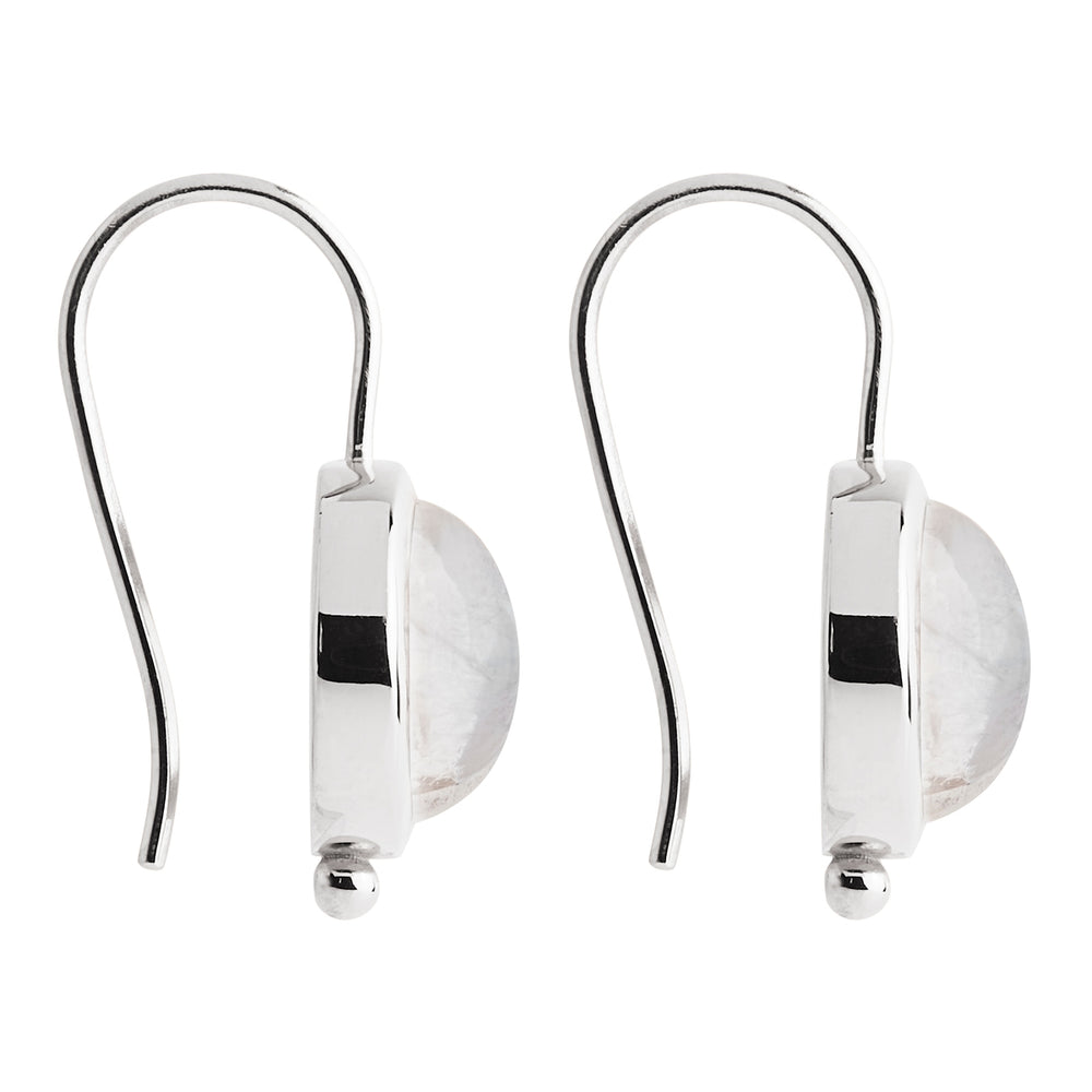 Najo Silver Garland Moonstone Drop Earrings
