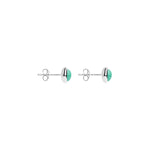 Najo Silver Husk Stud Earrings