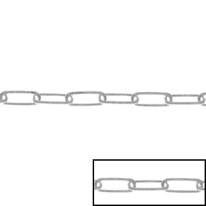 SS Paper Clip Chain