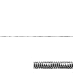 Silver Snake 55cm Chain