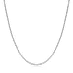 Ania Haie Silver Chic Creator Pavé Tennis 38cm Necklace