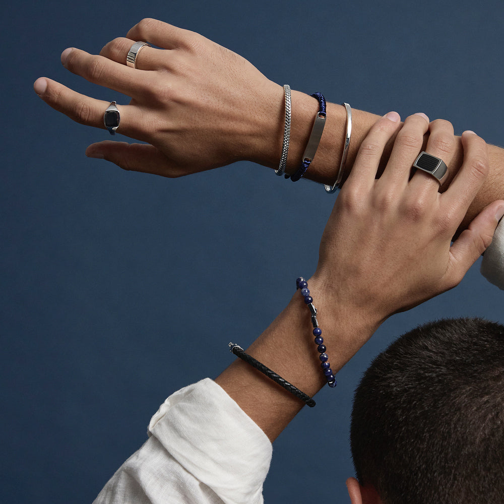 Najo Men Elemental Cord Identity Bracelet