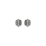 Najo Men Aviator Carbon Fibre and Steel Cufflinks