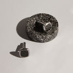Najo Men Aviator Carbon Fibre and Steel Cufflinks