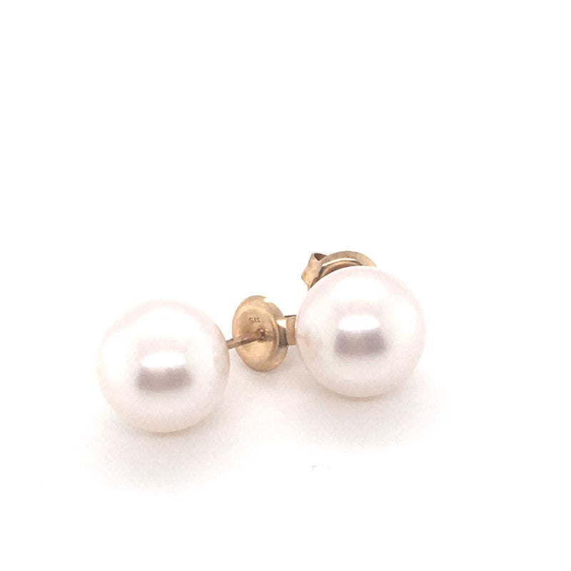9ct YG South Sea Pearl Earrings