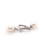 14ct WG Pearl Earring