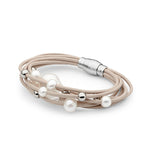 Pearl & Stainless Steel Bracelet