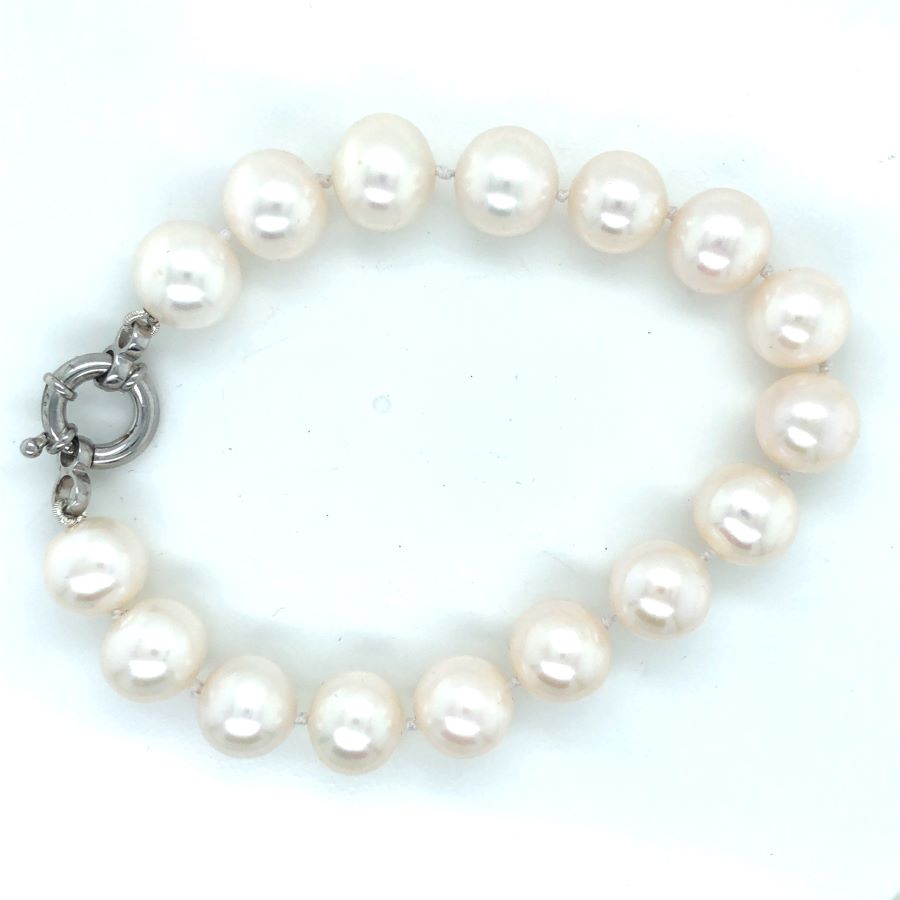 SS Pearl Bracelet
