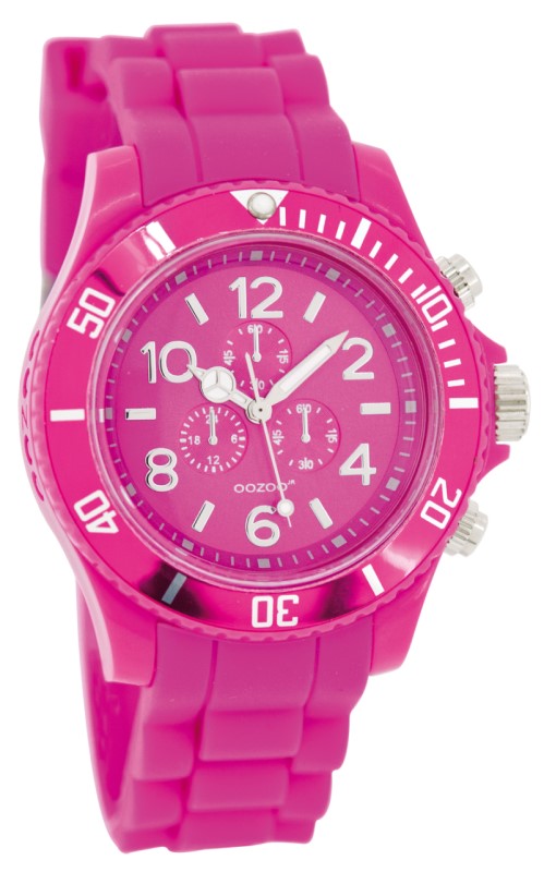 OOZOO Fluro Pink Watch - JR227