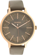 OOZOO Rose Gold Speckle/Taupe Watch - C10567C