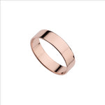 Sterling Silver Rose Gold Plate Ring