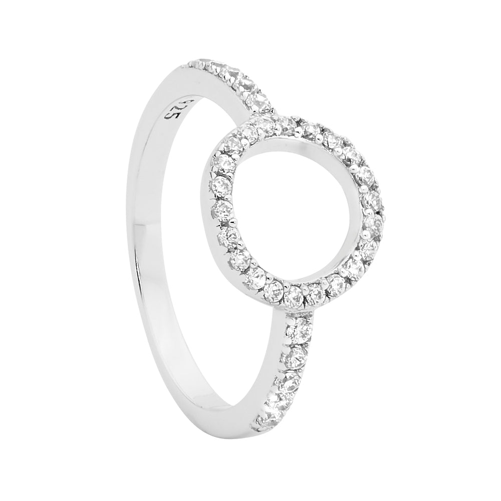 Sterling Silver Circle Ring