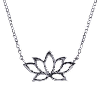 SS Lotus Necklace