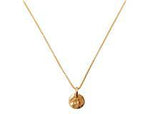 SS Yellow Gold Plated Disc on Box Chain