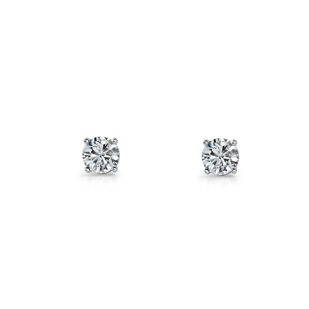 SS 6MM CZ STUDS AT DNS JEWELLERS MORTDALE