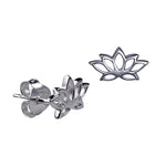 SS Lotus Flower Earrings
