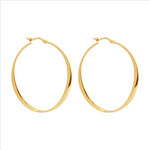 SS Gold Plated Hoop