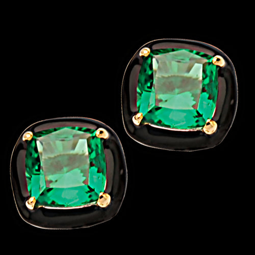 SS Emerald & Enamel ER