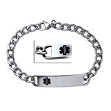 ST Steel Medical Bracelet